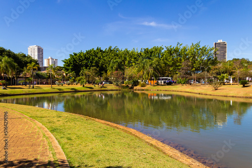 Detalhe de uma vista do Parque Ambiental do Ipiranga na cidade de Anápolis. photo