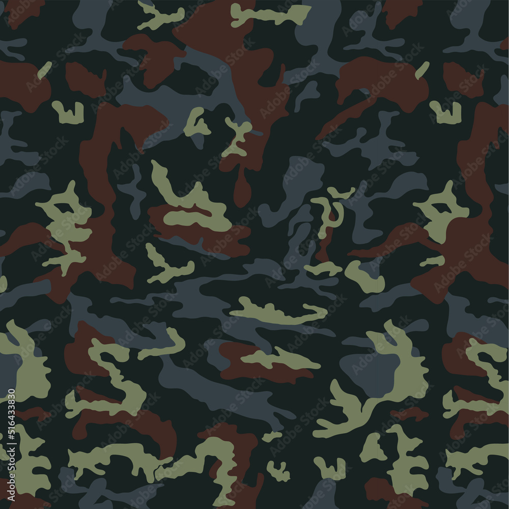Fototapeta premium camouflage pattern, vector camo design