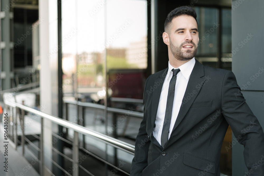 businessman in suit at street businessman in suit at street