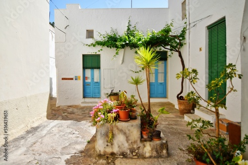The Apulian village of Presicce.