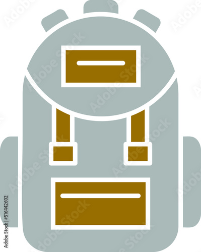 Vector Design Bagpack Icon Style