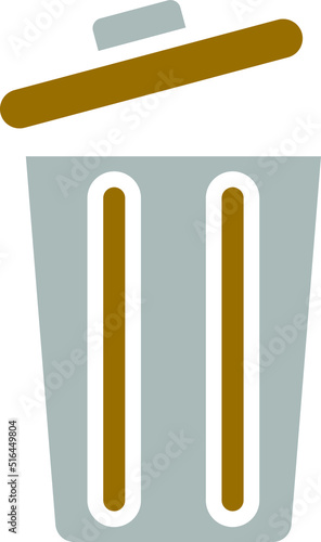 Vector Design Trash Icon Style