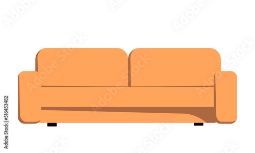 Sofa. A piece of furniture.