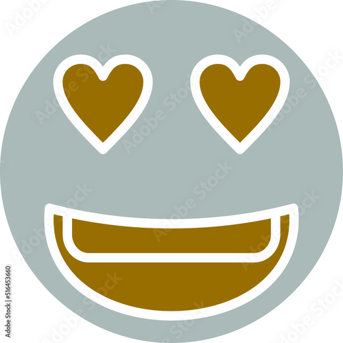 Vector Design In Love Icon Style