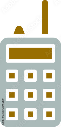 Vector Design Walkie Talkie Icon Style