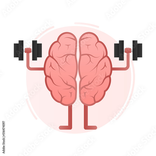 Human brain medical. Internal organ. Neural network. Brainstorming, idea.