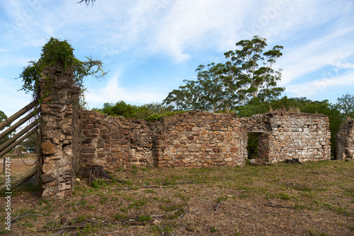 Calera del Palmar, historical site with jesuit ruins in Entre Rios, Argentina photo