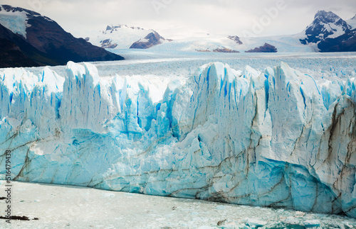 Spectacular view on the Perito Moreno Glacier in Los Glaciares National Park in Argentina
