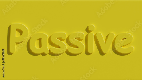 Passive Text