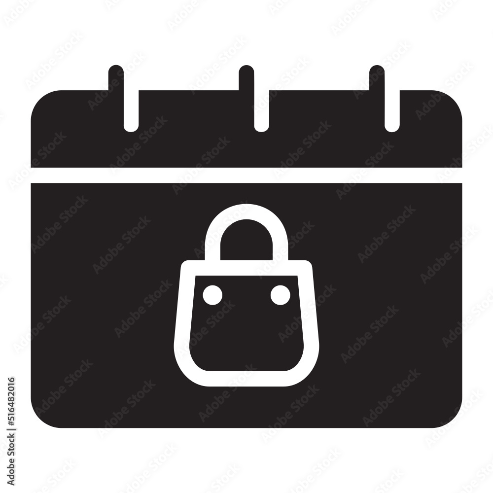 Sale Date glyph icon Sale Date glyph icon