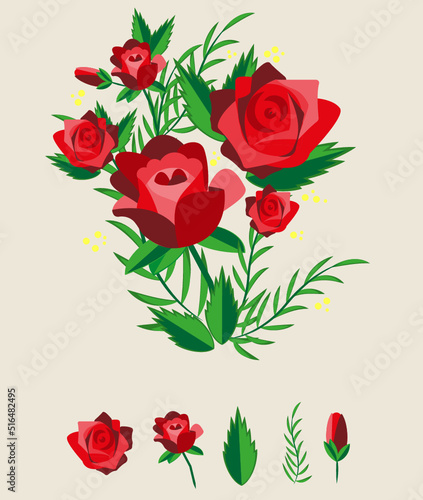Ramo de rosas