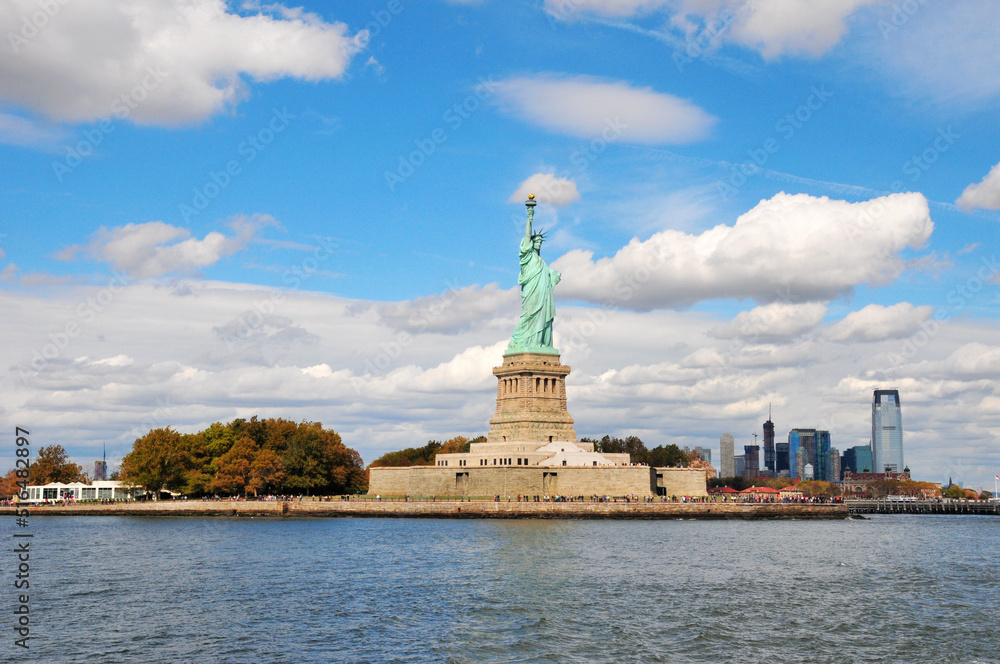 the Statue of Liberty in New York, USA
