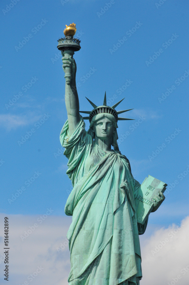 the Statue of Liberty in New York, USA