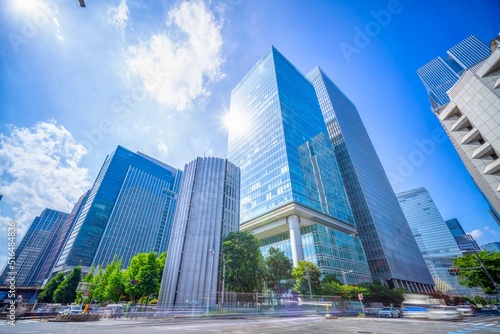 東京　2022 丸の内＆八重洲 高層ビル群 