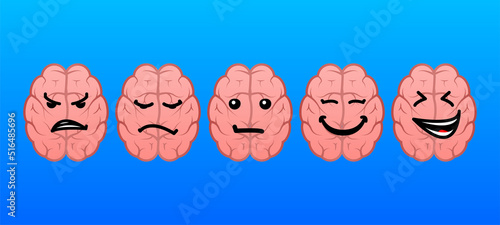 Human brain medical. Internal organ. Neural network. Brainstorming, idea.