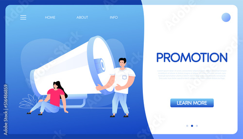 Promotion people, great design for any purposes. Discount coupon.