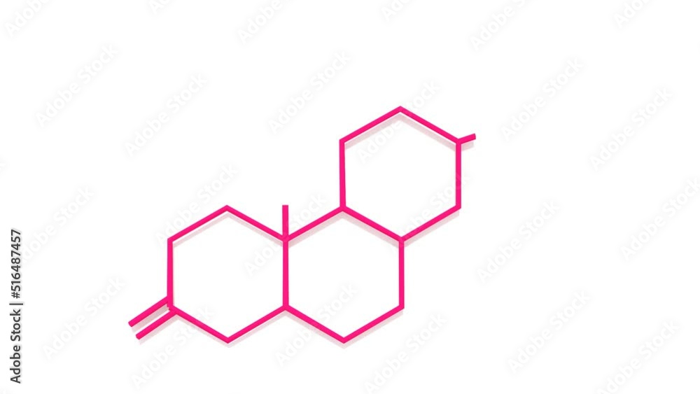 Chemical molecular formula hormone testosterone. Chemical molecular formula hormone testosterone.