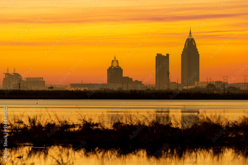 Mobile, Alabama, Sunset Composite