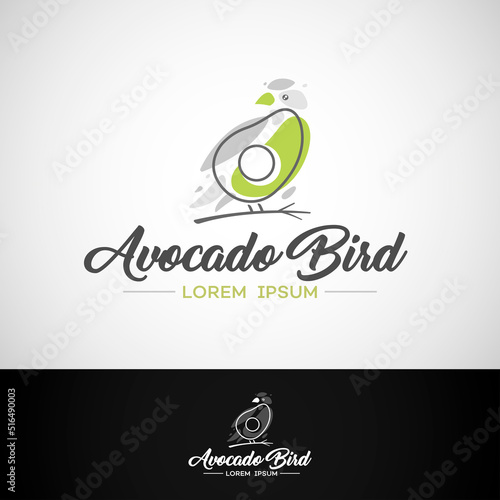 Avocado Bird Logo