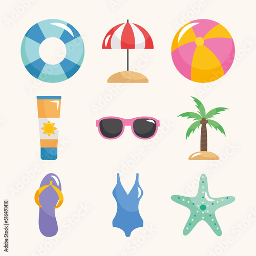 nine summer items