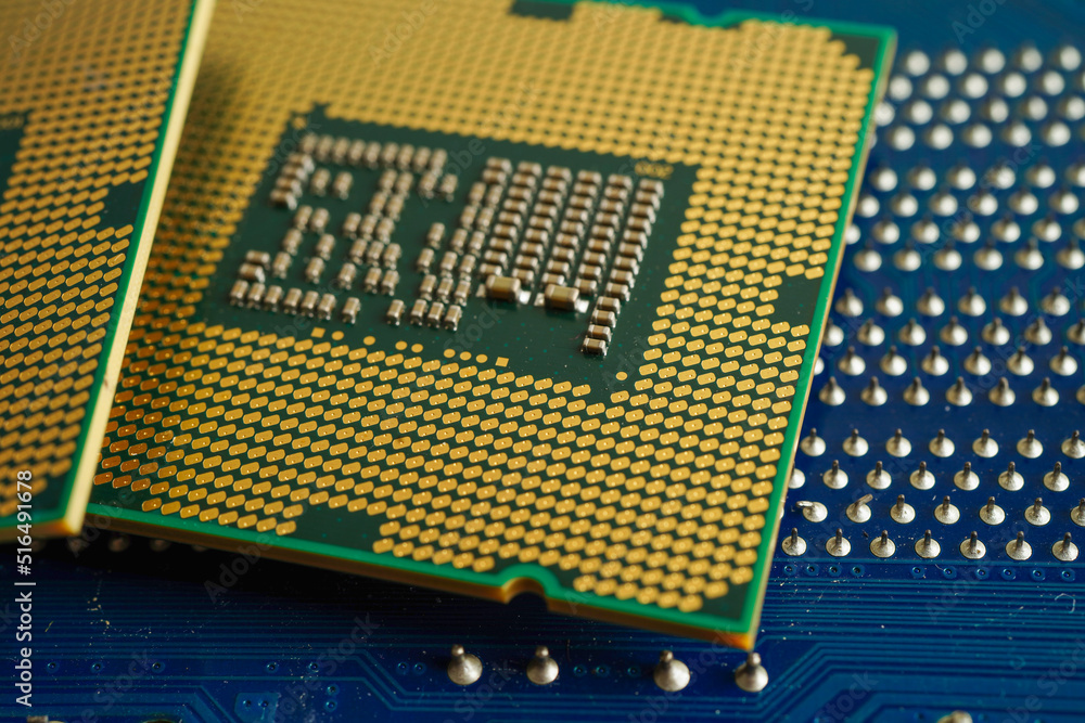 Central Processing Unit, CPU chip processor of computer mainboard, electronic technology. Central Processing Unit, CPU chip processor of computer mainboard, electronic technology.