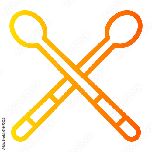 drumstick gradient icon