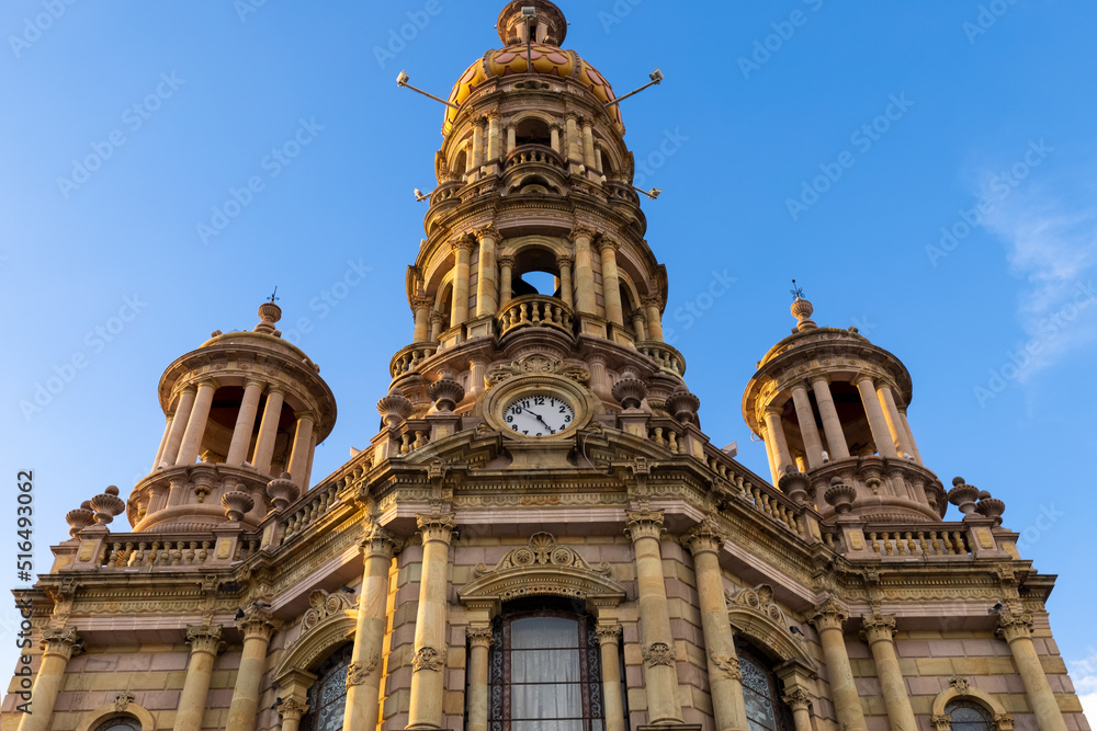 Central Mexico, Aguascalientes catholic churches.