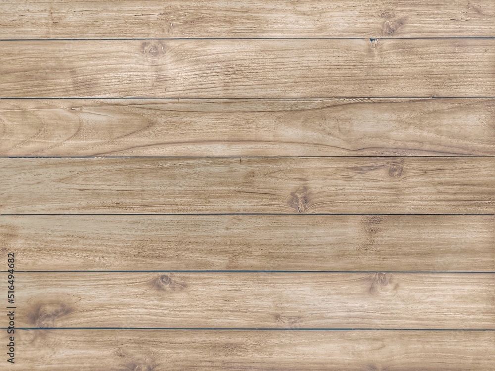 Fototapeta premium Old light color wood wall for seamless wood background and texture.
