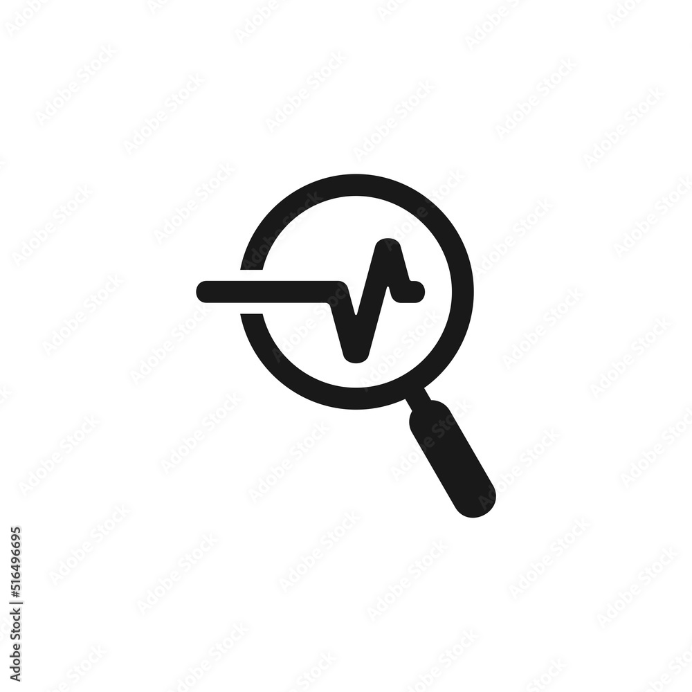 Analytics icon isolated on white background Analytics icon isolated on white background