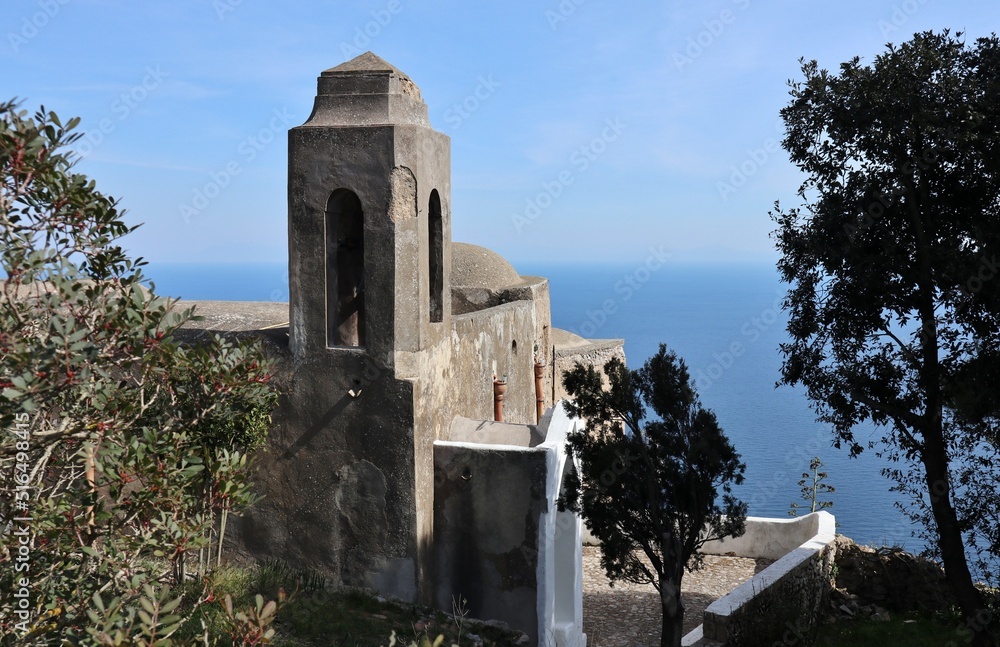 Anacapri - Scorcio dell'Eremo di Santa Maria a Cetrella