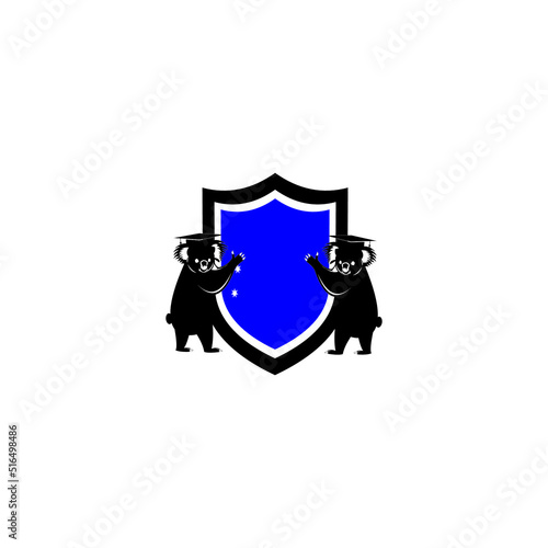 Logo Univercity with animal vector 1