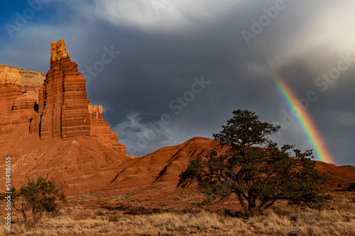 671-35 C himney Rock Rainbow photo