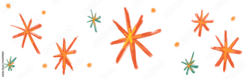 Christmas shiny sparkle stars banner decorative ornament doodle illustration Christmas shiny sparkle stars banner decorative ornament doodle illustration