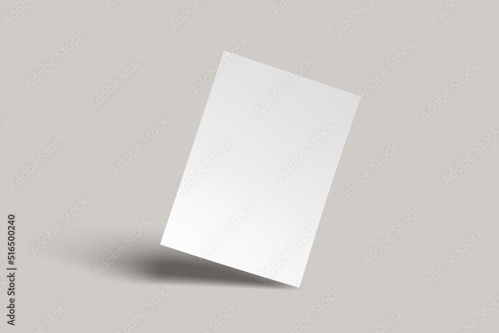 Blank flyer mockup Blank flyer mockup
