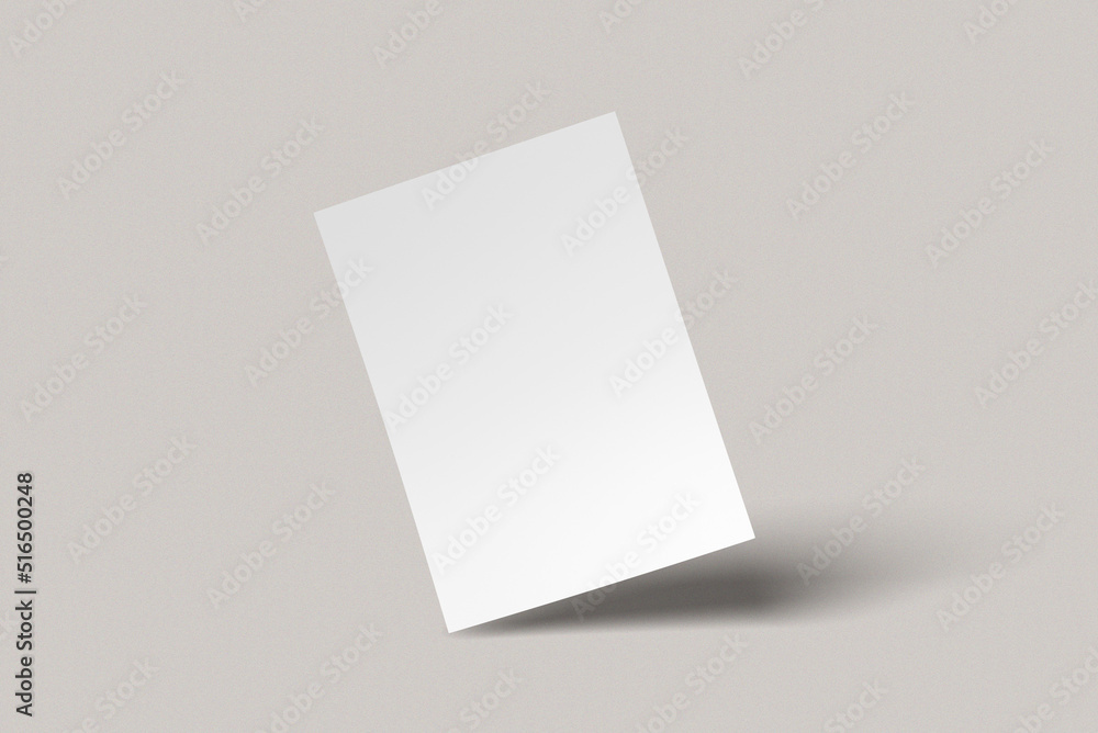 Blank flyer mockup Blank flyer mockup