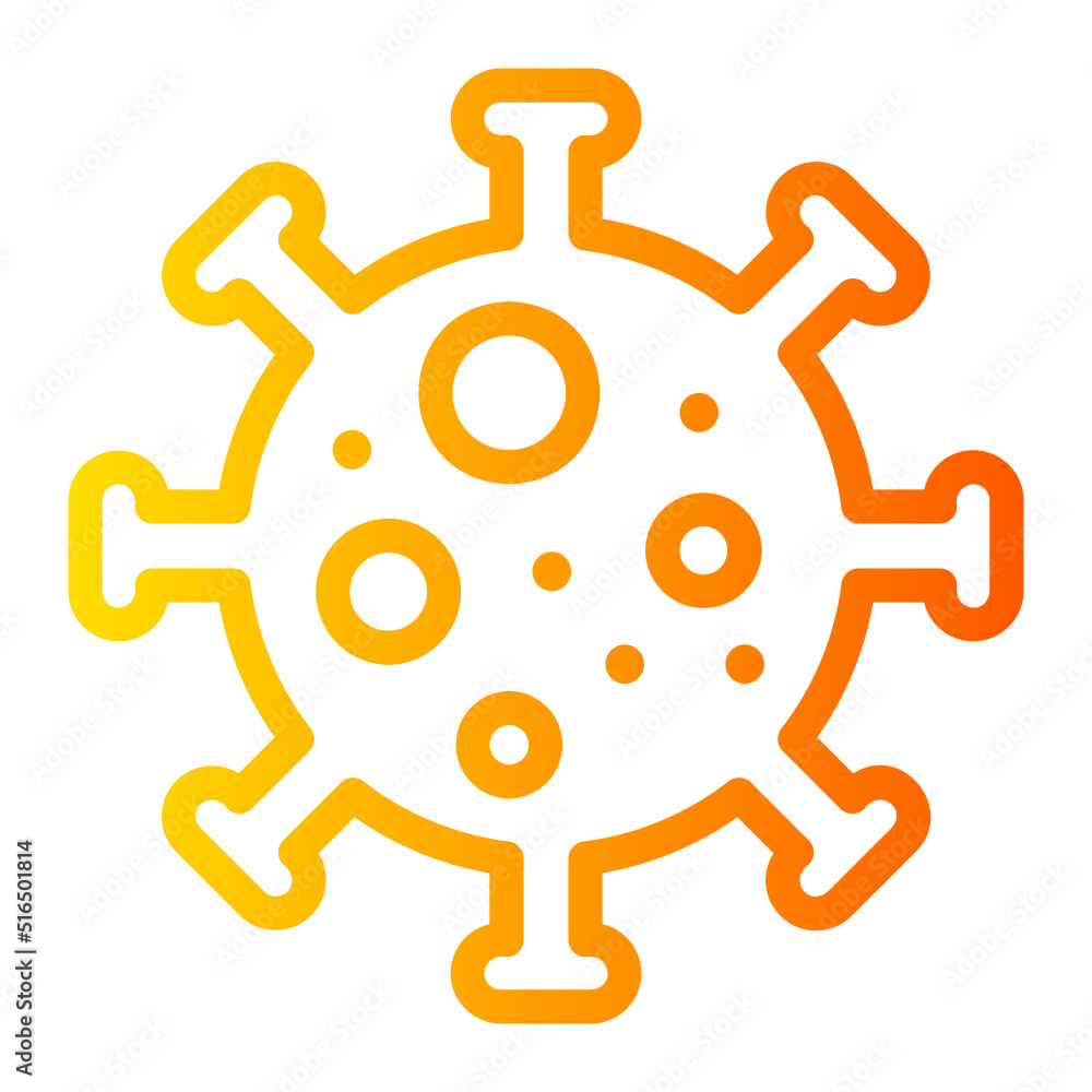 virus gradient icon virus gradient icon