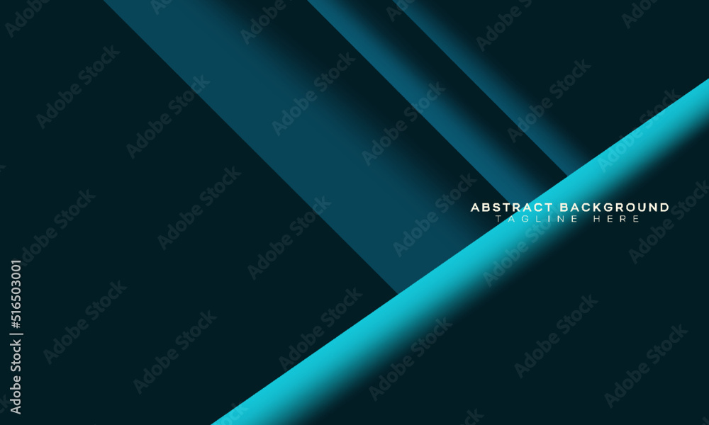 Layers of turquoise green and blue background vector overlap on a dark space for background design Layers of turquoise green and blue background vector overlap on a dark space for background design