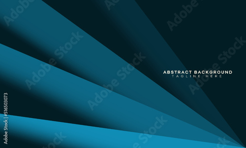 Layers of turquoise green and blue background vector overlap on a dark space for background design