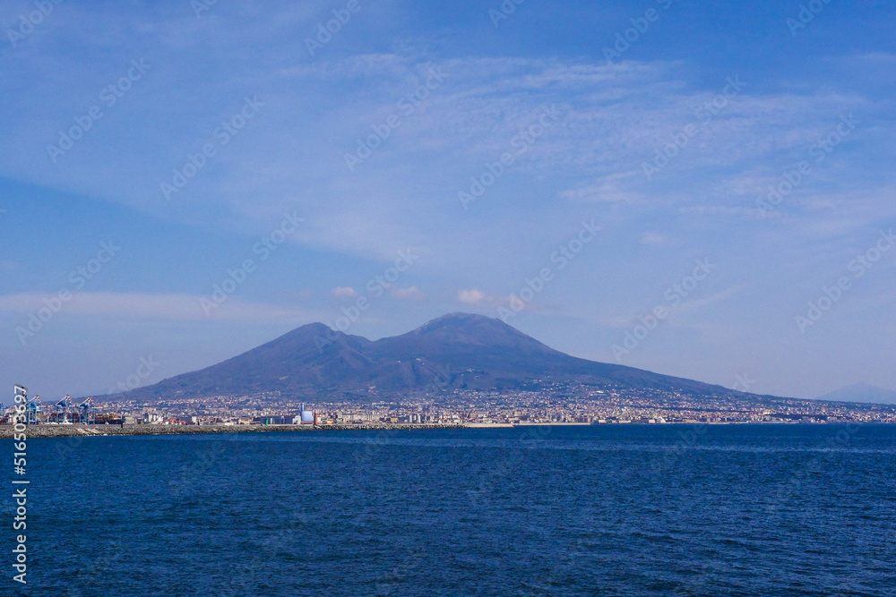 Italy, Campania, Naples, historical centre classified as World Heritage by UNESCO, general view of the city, High quality photo