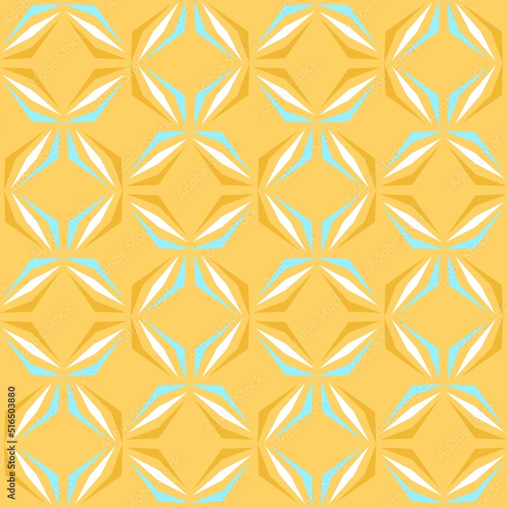 Fototapeta premium Simple abstract seamless pattern for decorating any surfaces and things.