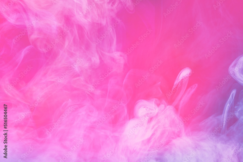 Atmospheric smoke, abstract color background concept