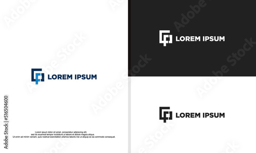 logo illustration vector graphic of simple letter g