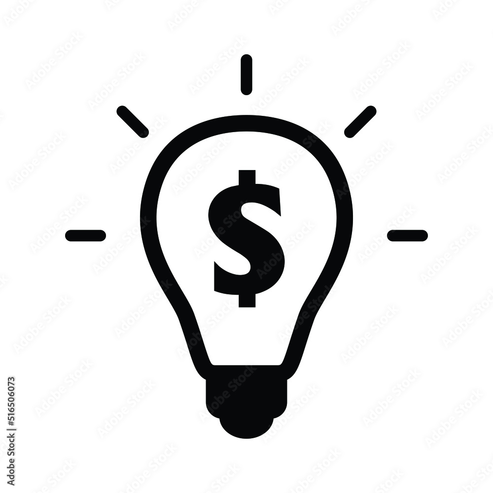 Business innovation icon vector graphic illustration Business innovation icon vector graphic illustration