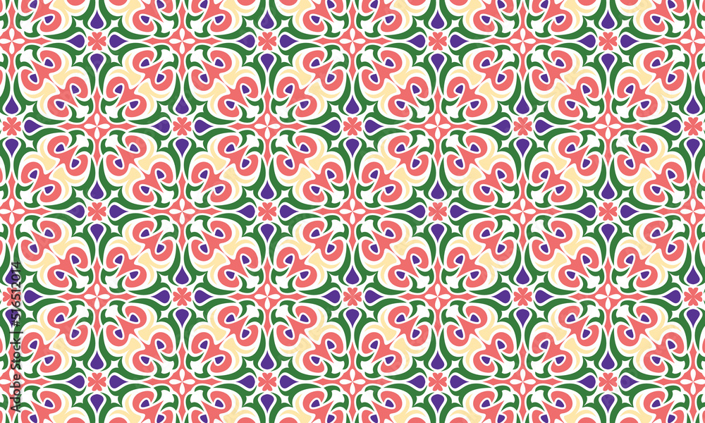 abstract ethnic pattern background modern