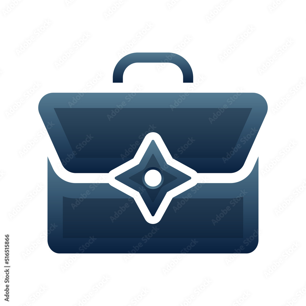 suitcase shuriken logo gradient design template icon element suitcase shuriken logo gradient design template icon element