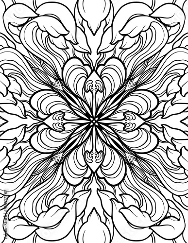 Mandala Coloring page 