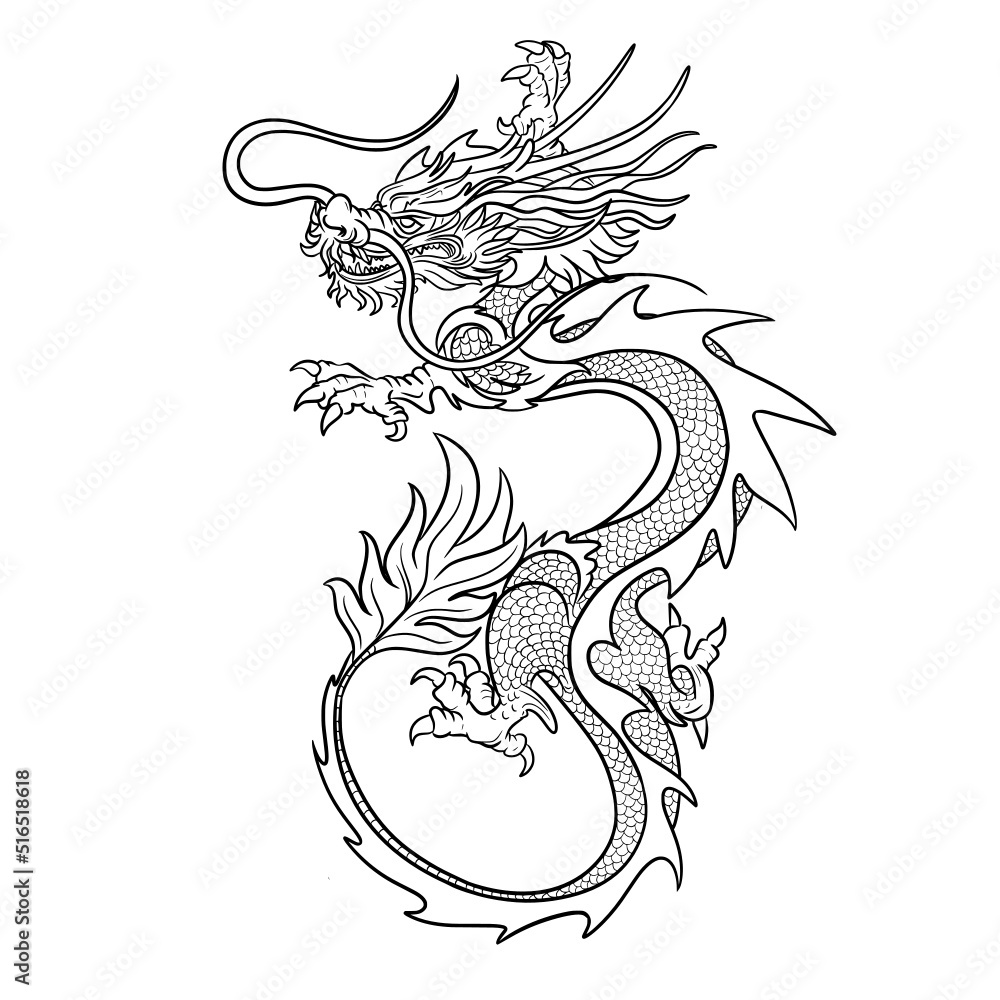 Fototapeta premium Chinese Dragon