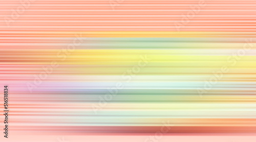 Motion blur background with speed light. Beautiful and Smooth, elegant. Horizontal motion gradation pattern.