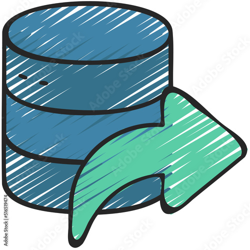 Send Data Icon