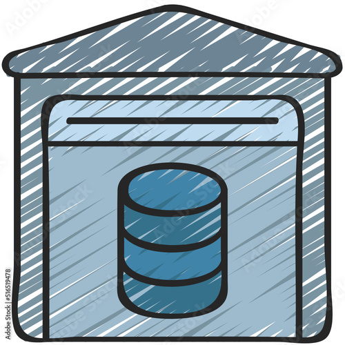 Data Warehouse Icon